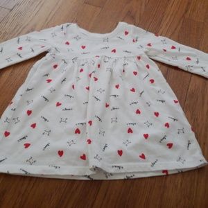 Baby Girl Love and Hearts Dress